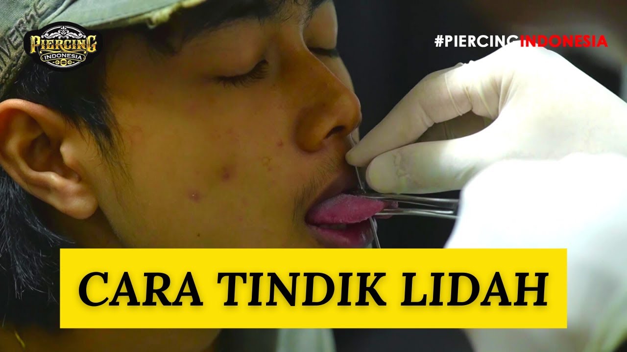 Cara Tindik Lidah