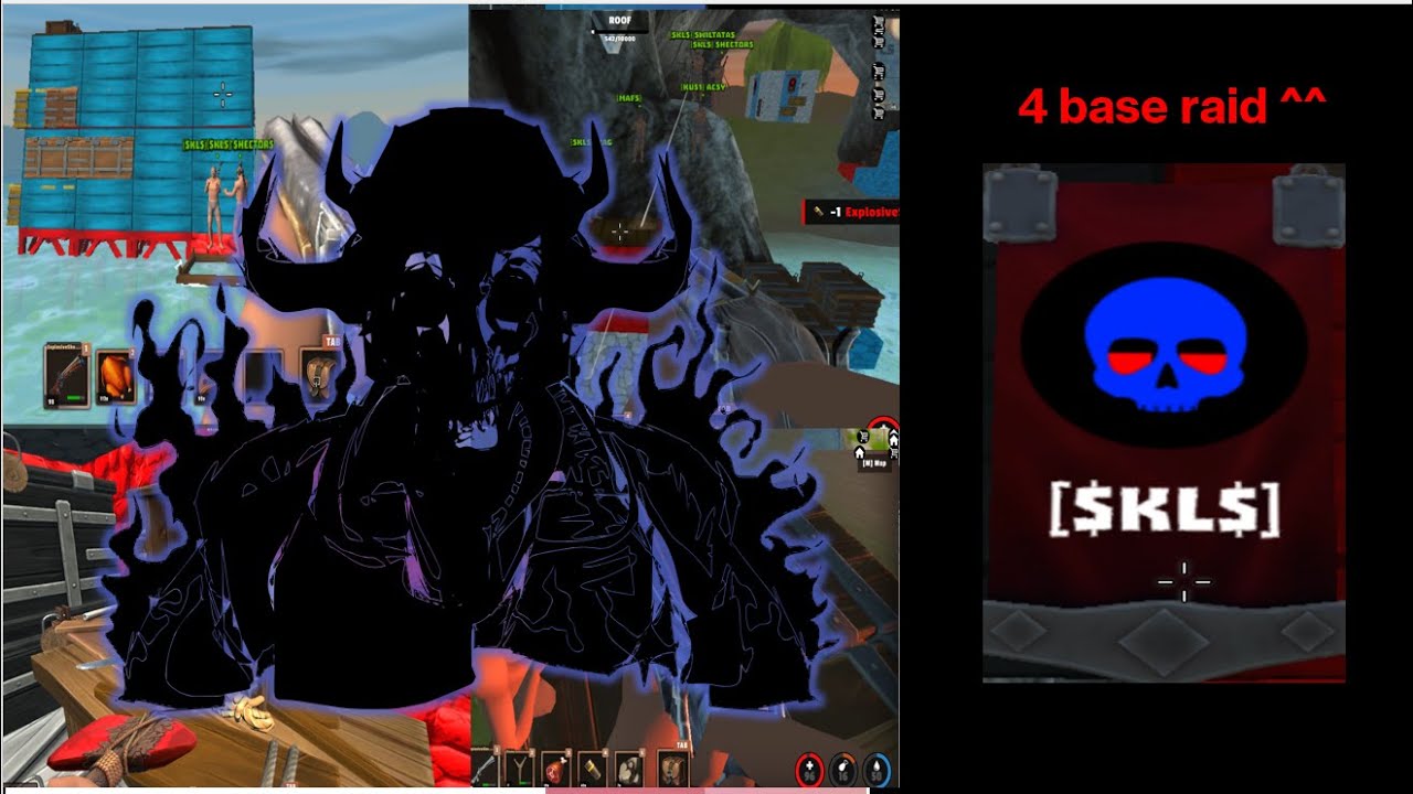 tribals.io 4 base raid^^