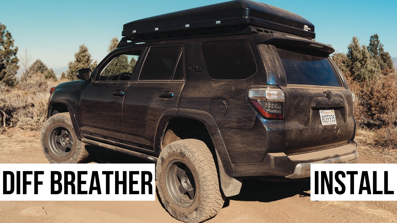 One of the BEST and EASIEST 4runner Mods? ARB Diff Breather Install!