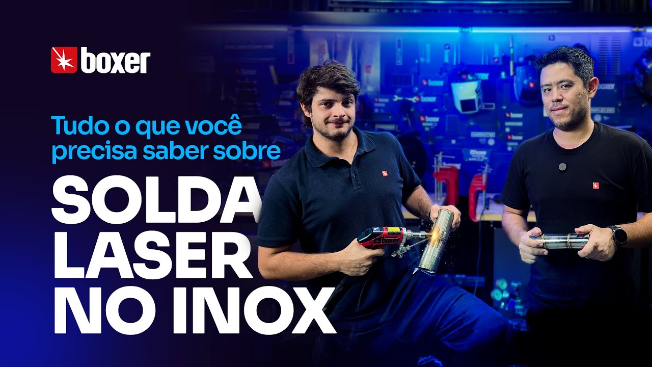 DEPOIS DISSO, INOX NO TIG NUNCA MAIS… Veja a solda laser trabalhando nna tubulação 😱