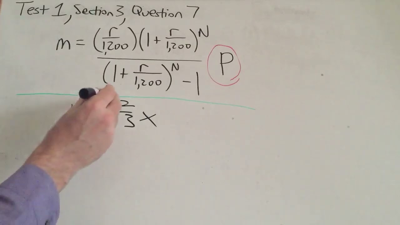 SAT Math Solutions - Test 1, Section 3, Question 7