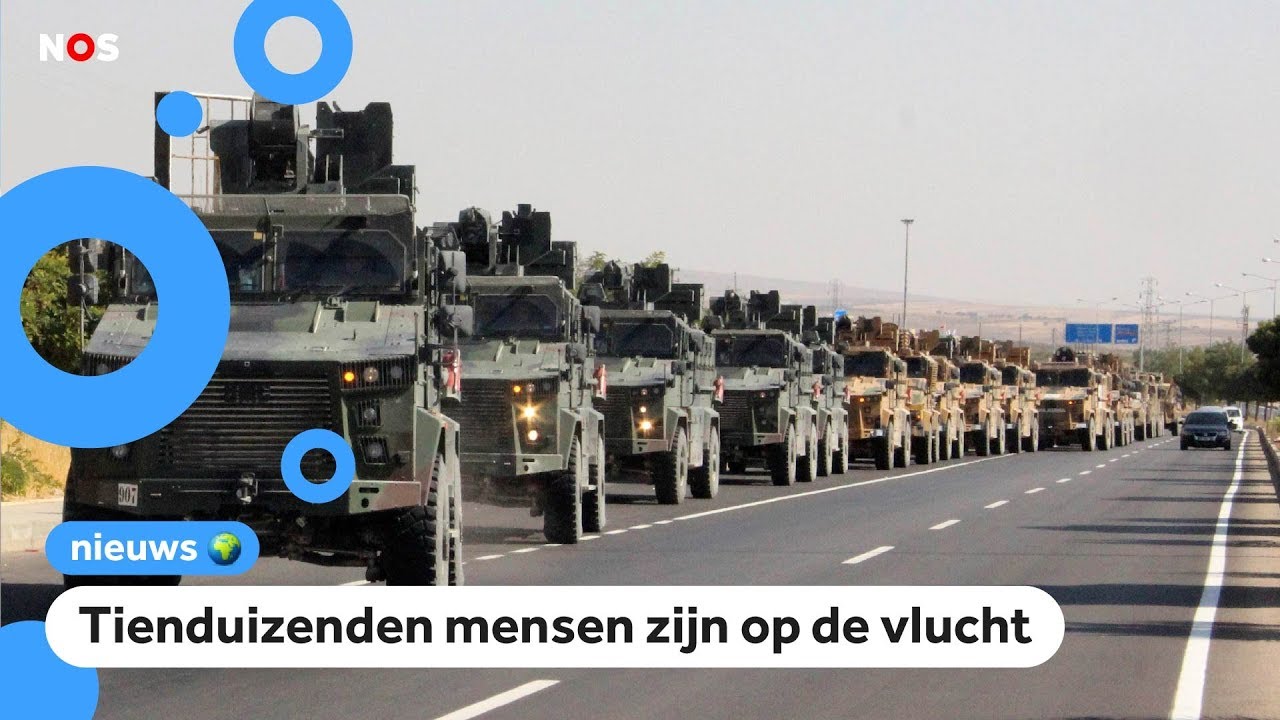 Gevechten bij de grens tussen Turkije en Syrië