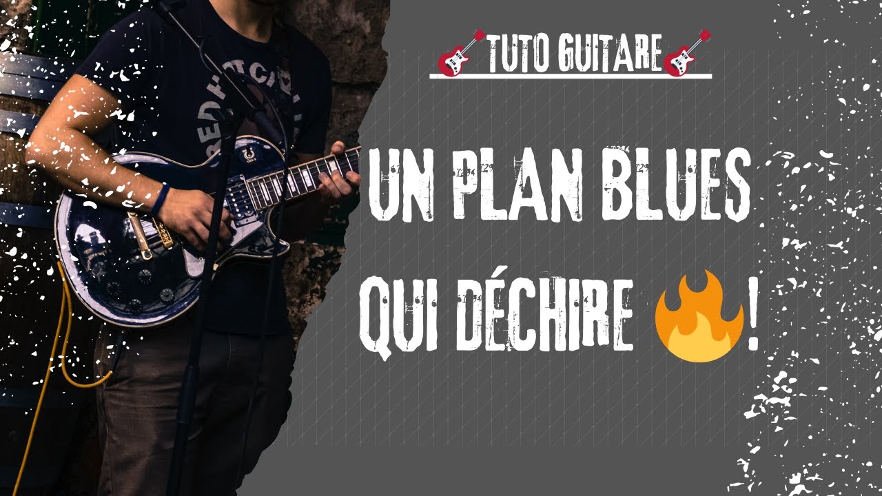 🎸 UN PLAN BLUES QUI DÉCHIRE -  Tuto guitare en 5 minutes 🎸