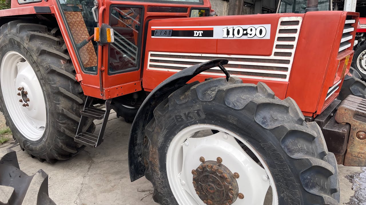 Máy cày fiat 110/90 cabin hàng bãi mới về . Lh 0867458433