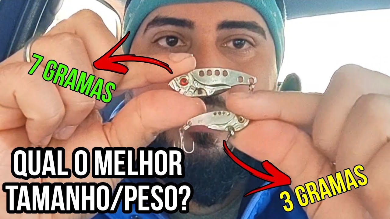 Não erre mais! Tamanho da Isca Artificial CORRETA