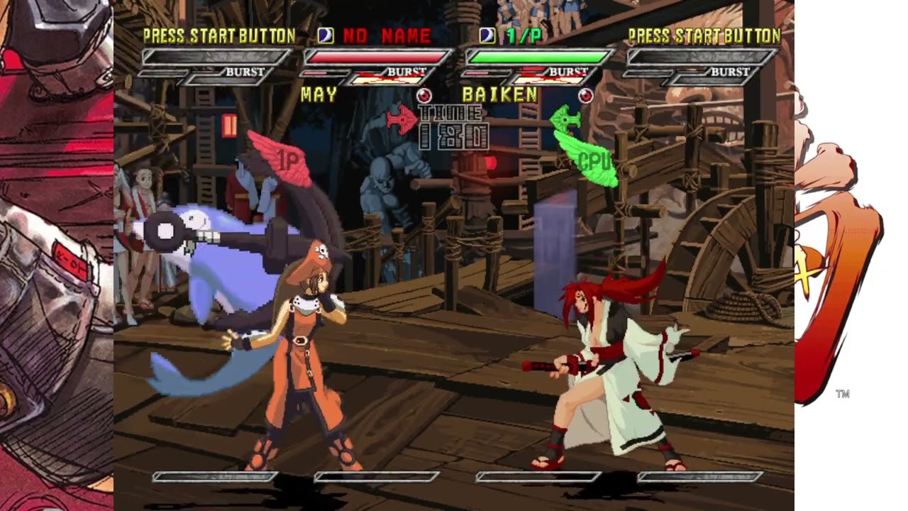 Guilty Gear Isuka - Arcade with May