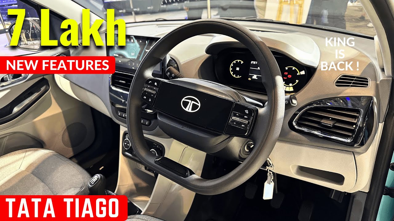 2025 Tata Tiago New Model - Reverse Camera, New Features, Interiors, Price | Tata Tiago 2025 Review