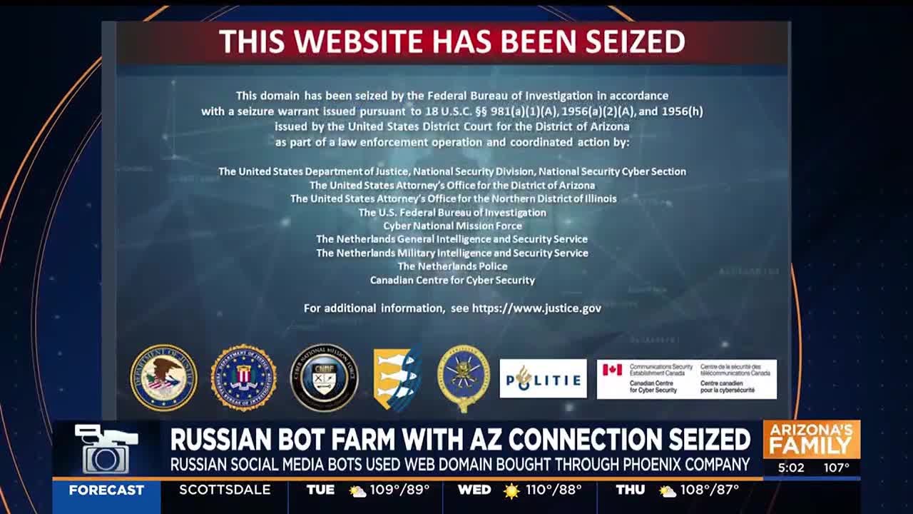 Feds seize 'bot farm