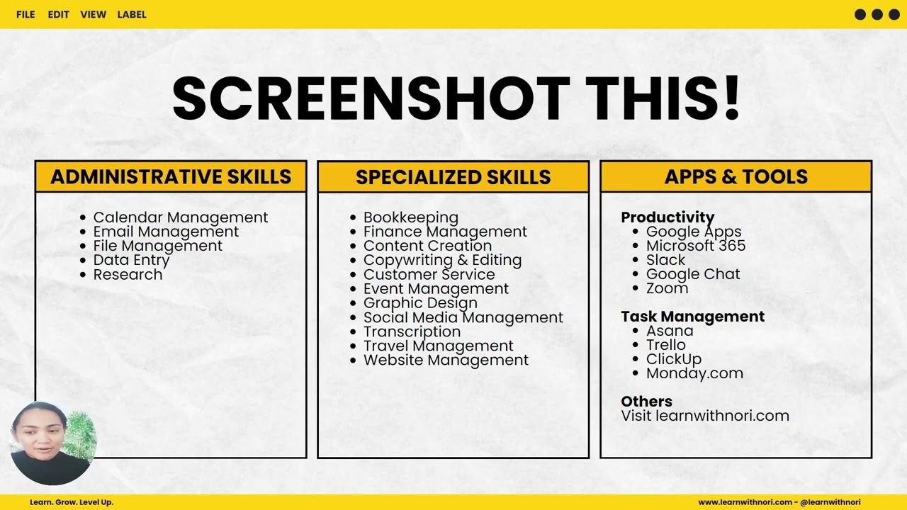 Lesson 7: How to Create Your Resume as a Virtual Assistant