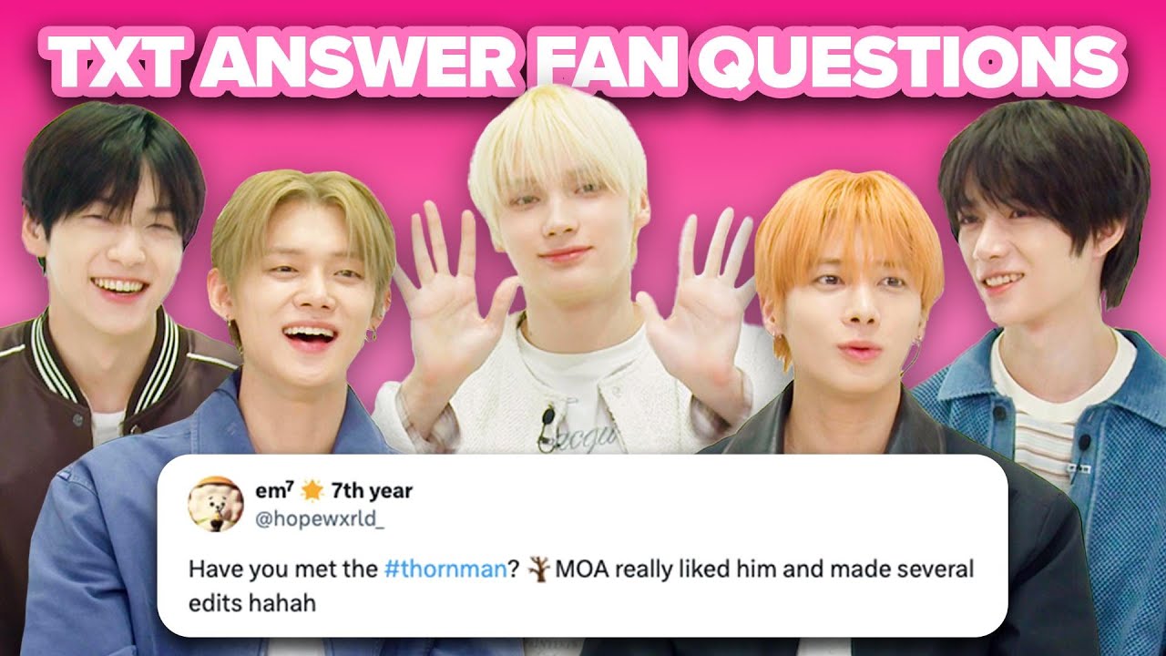 TXT Answer Fan Questions!