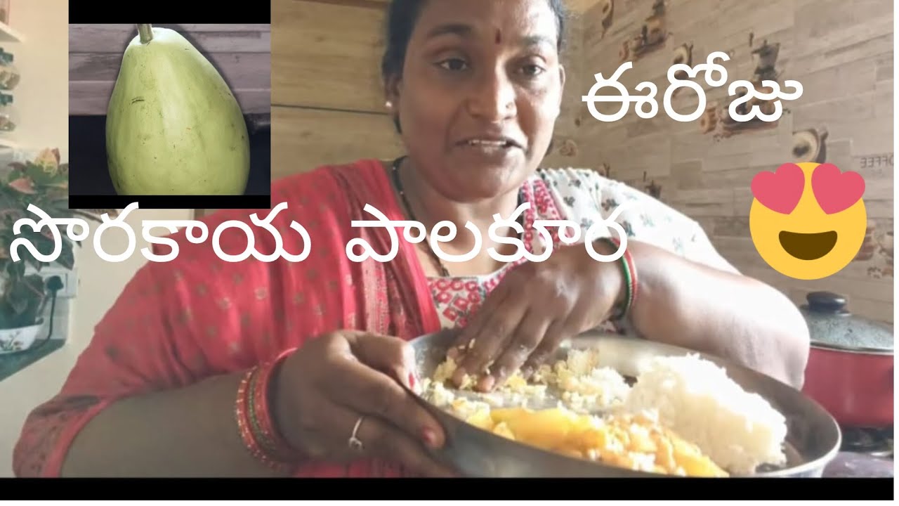 ఈరోజు సొరకాయ పాలు పోసి ఉండండి సూపర్ గా ఉంది చాలా సింపుల్ రెసిపీ అండి 😋😋😋👍💐🤩