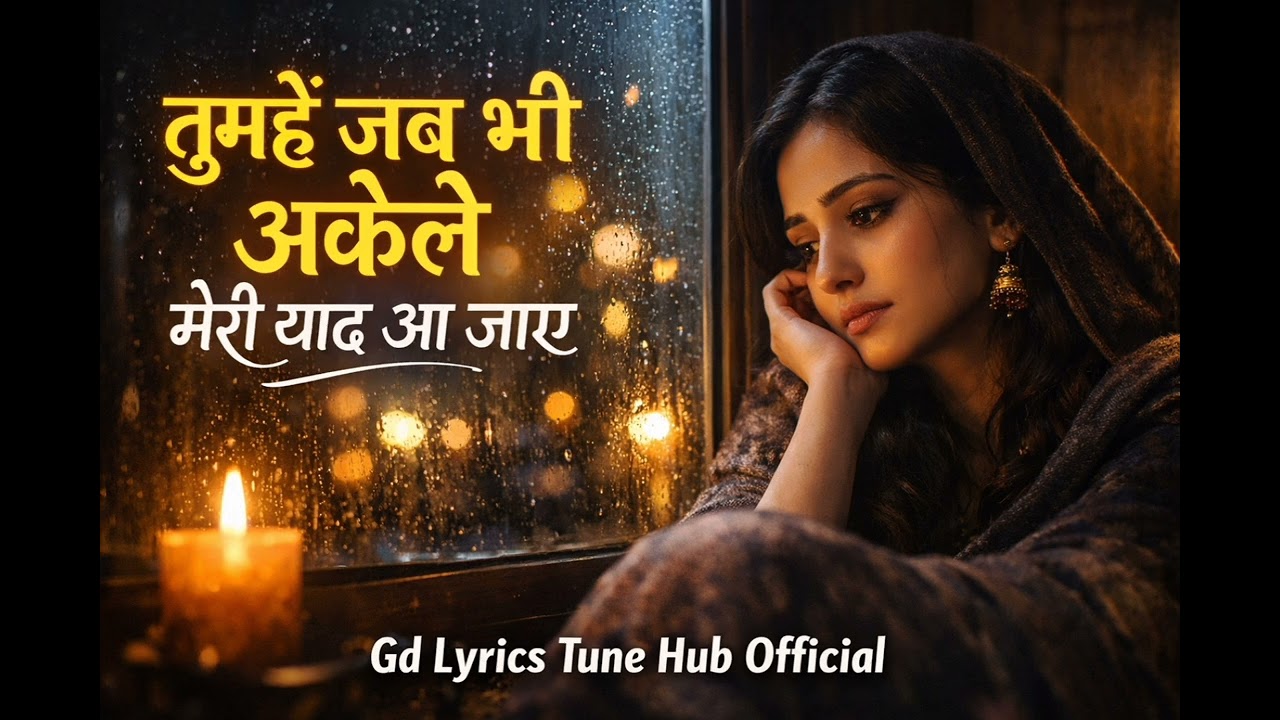 Tumhe Jab Bhi Akele me Meri Yaad Aa Jaye | Female Voice | Sad Love Lo-Fi Song