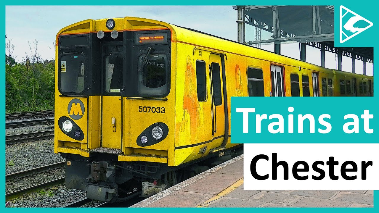 Trains at Chester 07/04/2021