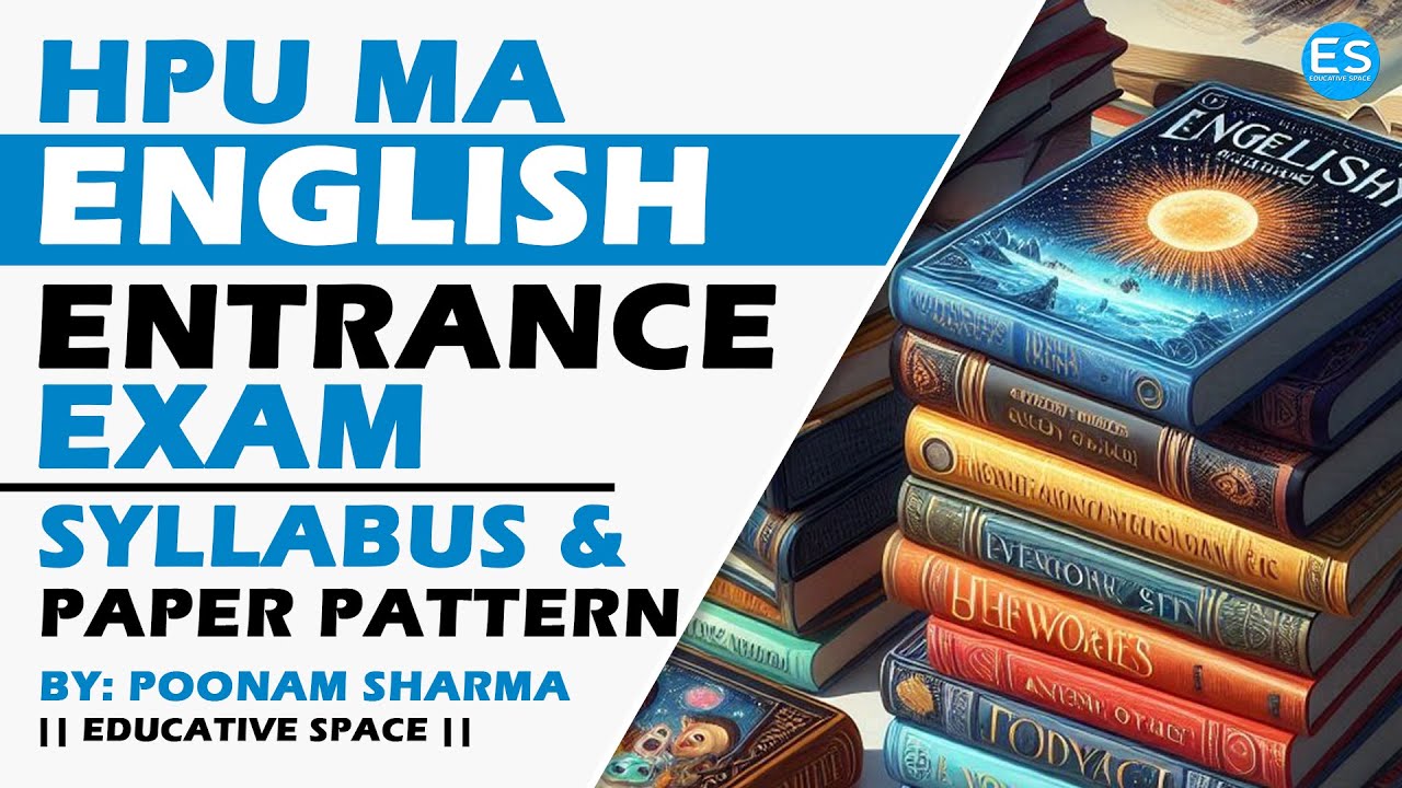 How To Prepare HPU MA English Entrance Exam || Syllabus And Question Paper Pattern HPU MA English