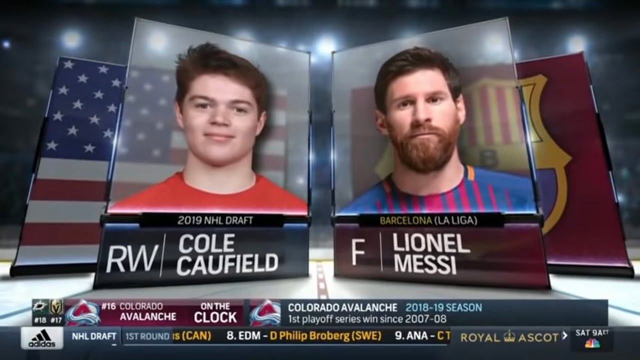 Cole Caufield&rsquo;s Draft Day Player Comparison was Lionel Messi