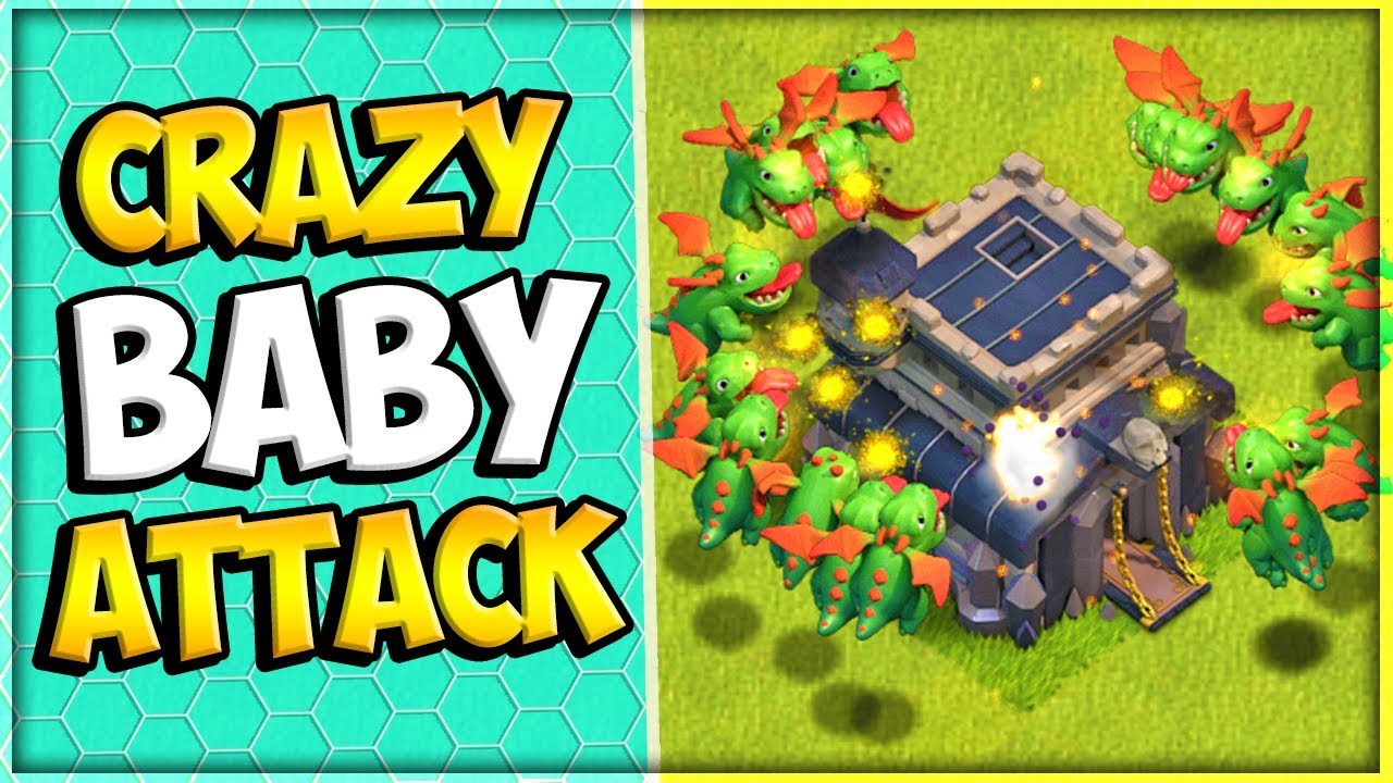 This Town Hall 9 Baby Dragon 3 Star Attack was Insane! | Baby Dragon Electro Dragon | Clash of Clans