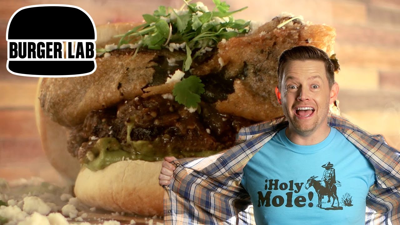 Green Chili Cheese Bison Burger - Burger Lab
