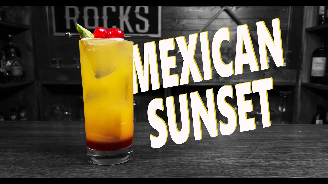 How To Make A Mexican Sunset | Booze On The Rocks