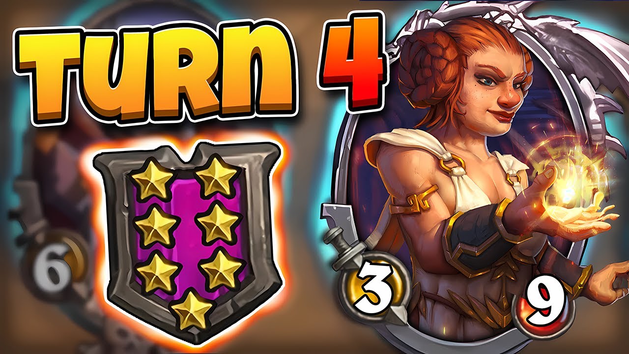 7-Drop on Turn FOUR! | Hearthstone Battlegrounds
