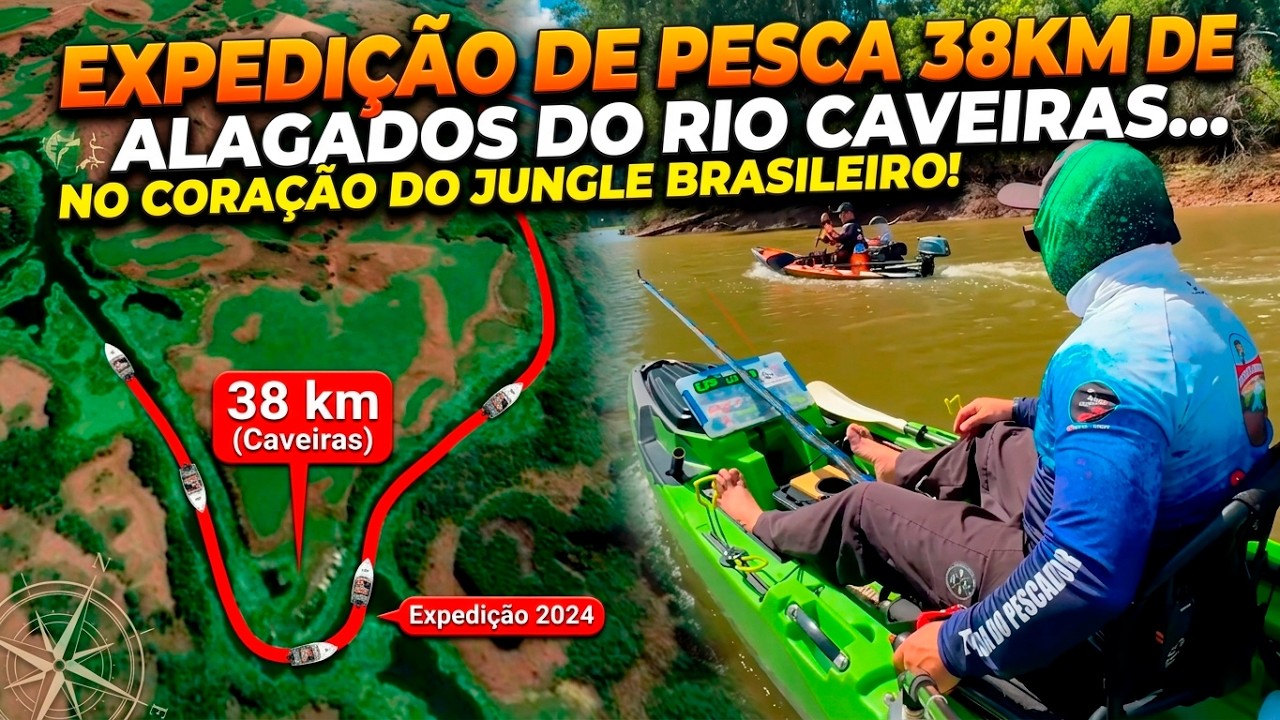 EXPEDIÇÃO DE PESCA 3 DIAS PARA ZERAR O ALAGADO DO RIO CAVEIRAS!   Serra Catarinense -  LAGES/SC