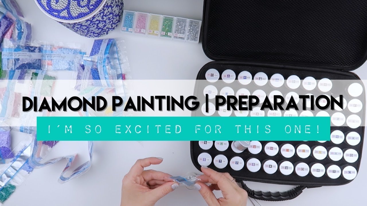 Diamond Painting Preparation | Cosmic Trip | DAC