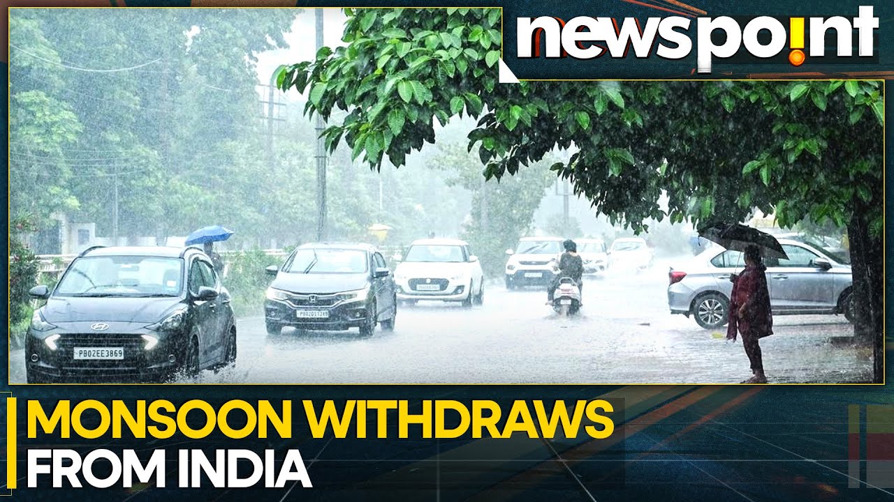 Southwest Monsoon Withdraws from India | Nation Records 937.2 mm Rainfall in 2025 Season | NEWSPOINT