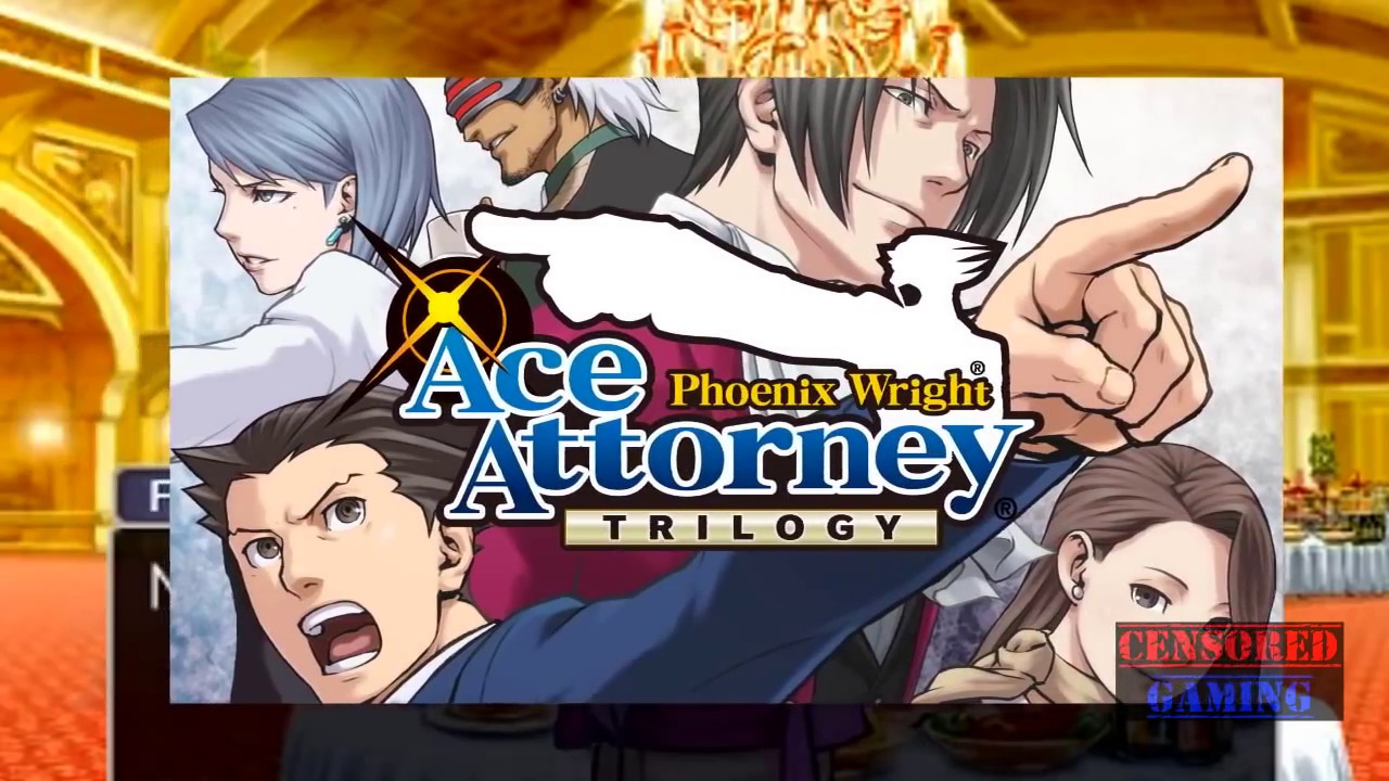 Цензура в сериале Ace Attorney — Censored Gaming при участии TheBlackLink