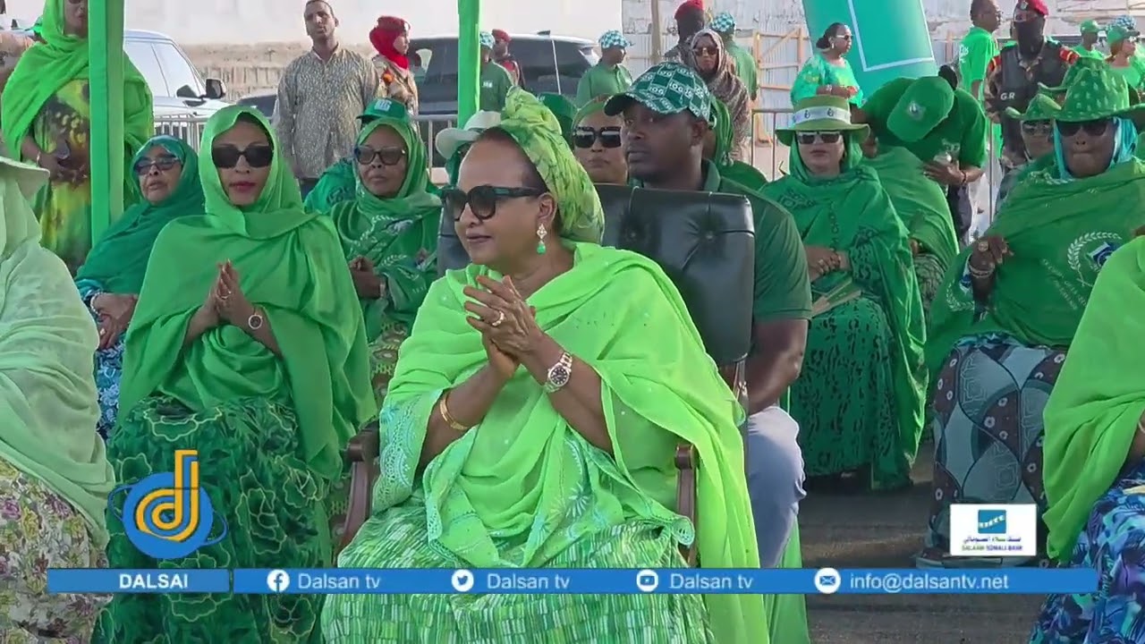 Marwada 1aad ee Qaranka Jamhuuriyadda Jabuuti oo siweyn uga soo muuqatay Maanta ololaha Xisbiga UMP.