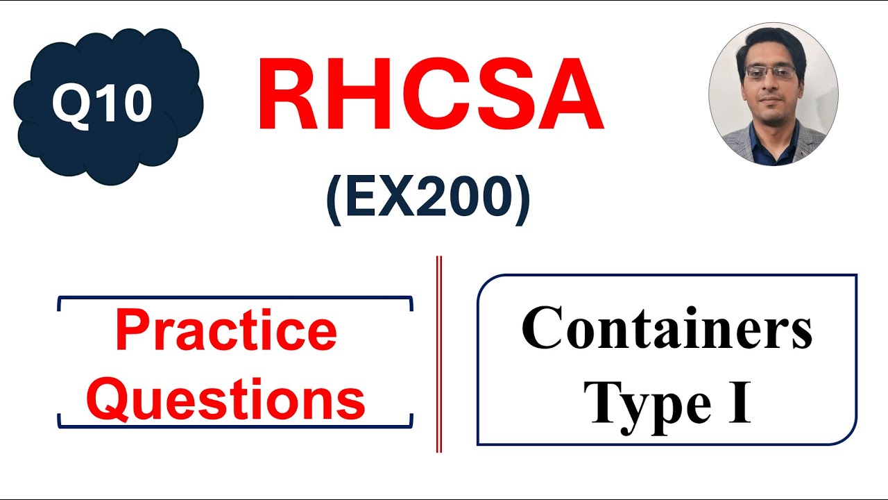 Вопрос по контейнерам на экзамене RHCSA (тип 1) || Использование контейнеров в Podman || Полный к...