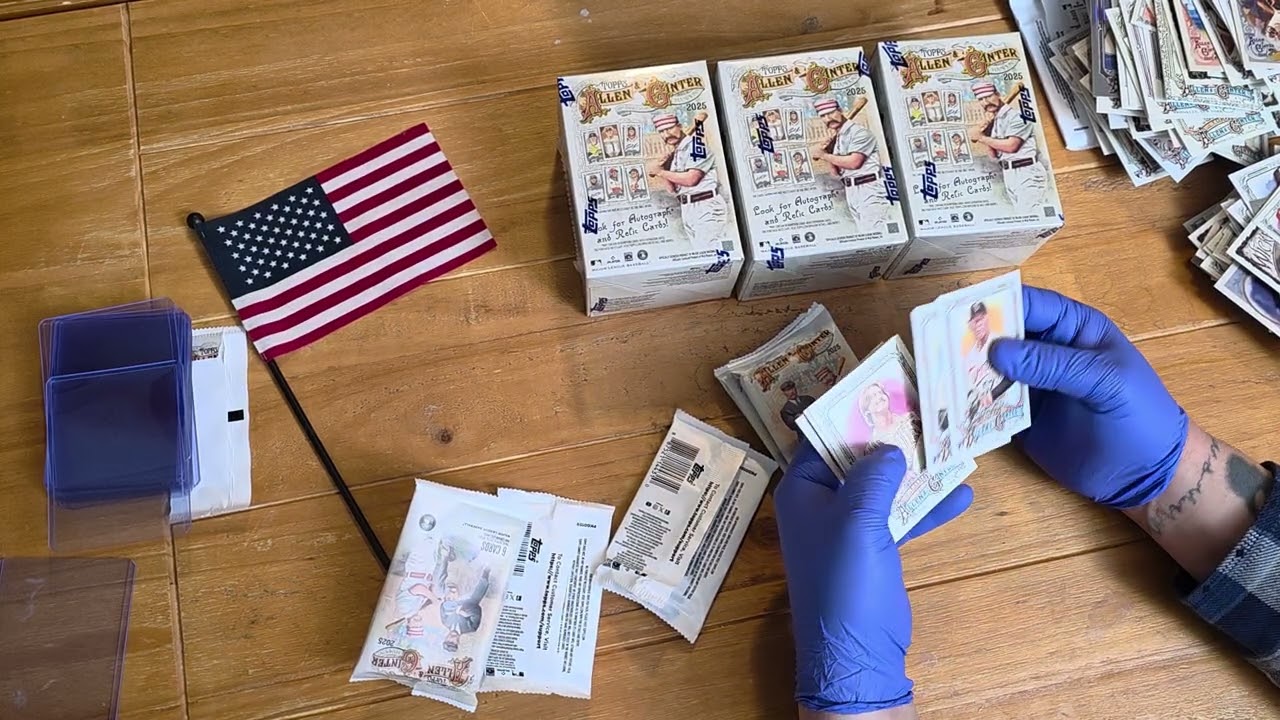 Topps Allen and Ginter box a day. Box 7/10
