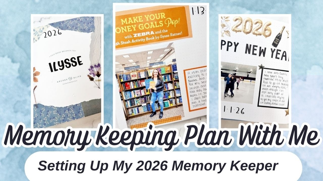 Setting Up My 2026 Memory Keeping Journal