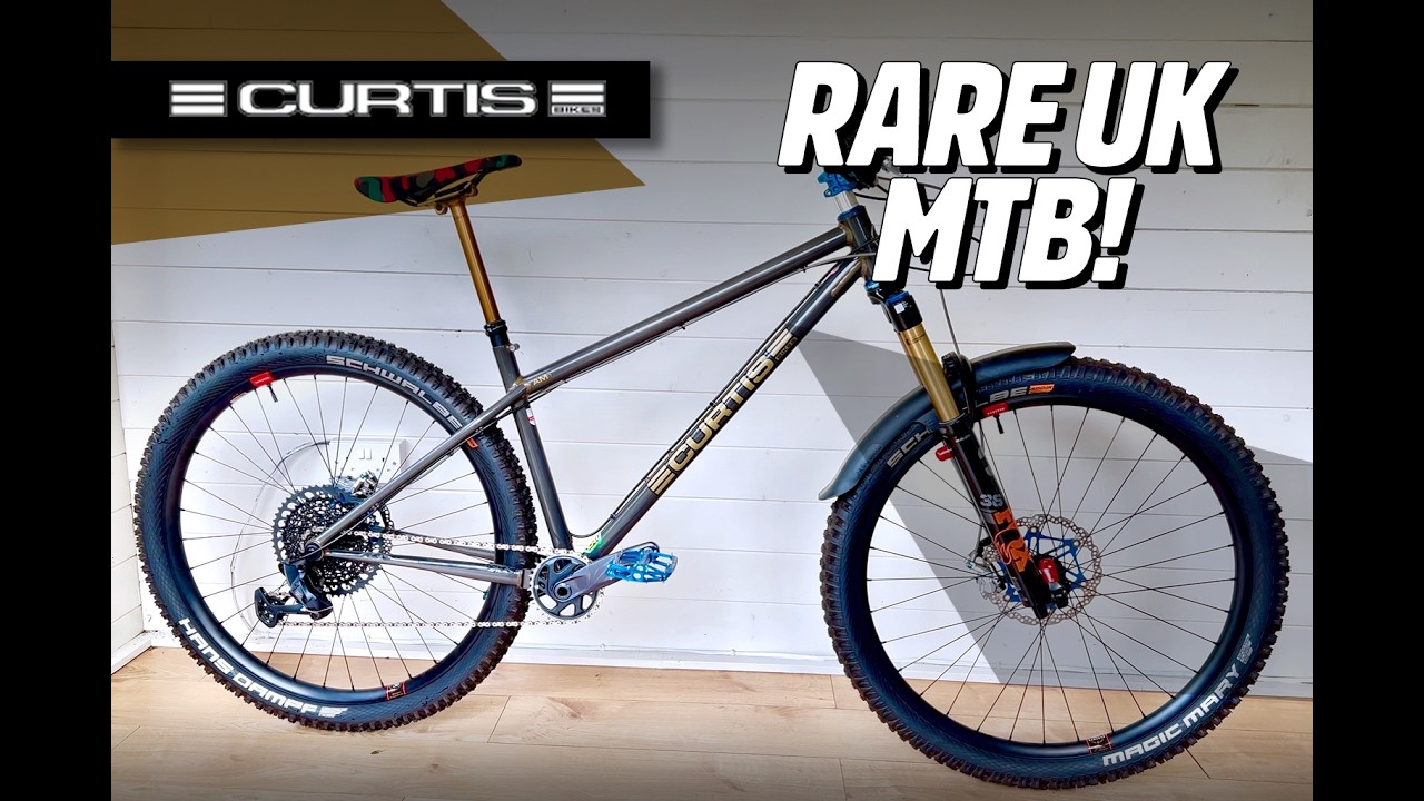 RARE CURTIS AM9 BESPOKE MTB BUILD | YOU DON'T SEE MANY OF THESE! | Handmade British Steel Beauty