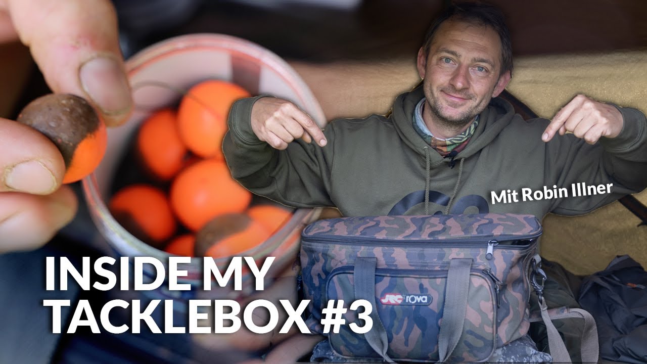 Inside my Tacklebox #3 🧳| mit Robin Illner ✅ | 🎒 Tasche für alles? | Karpfen im Fluss | P.R. Baits