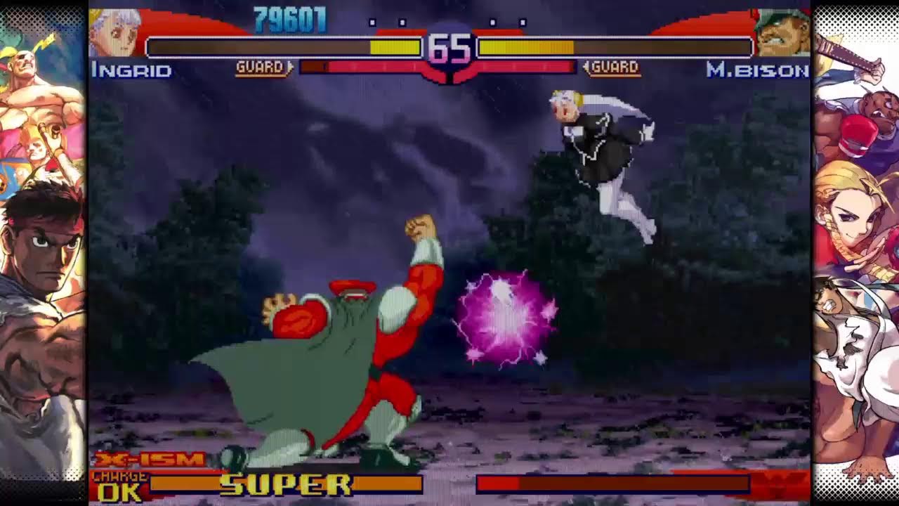 Street Fighter Alpha 3 Upper Ingrid Arcade mode February 2026