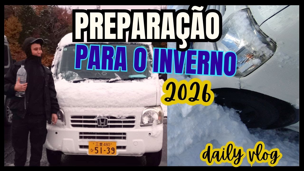Preparação para o inverno 2026 morando no carro