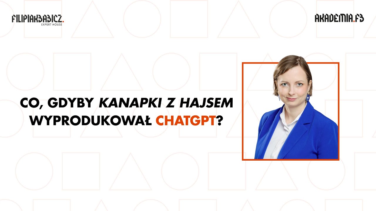 Co, gdyby kanapki z hajsem wyprodukował ChatGPT?