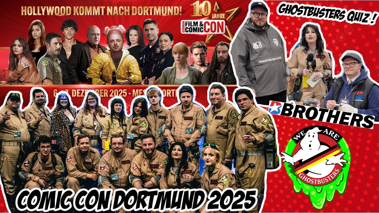 GERMAN FILM & COMIC CON 2025 - WE ARE GHOSTBUSTERS GERMANY / B BROTHERS - EVENT VIDEO