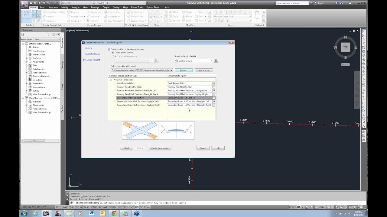 CAD-1 Presents - Intersections in Civil 3D