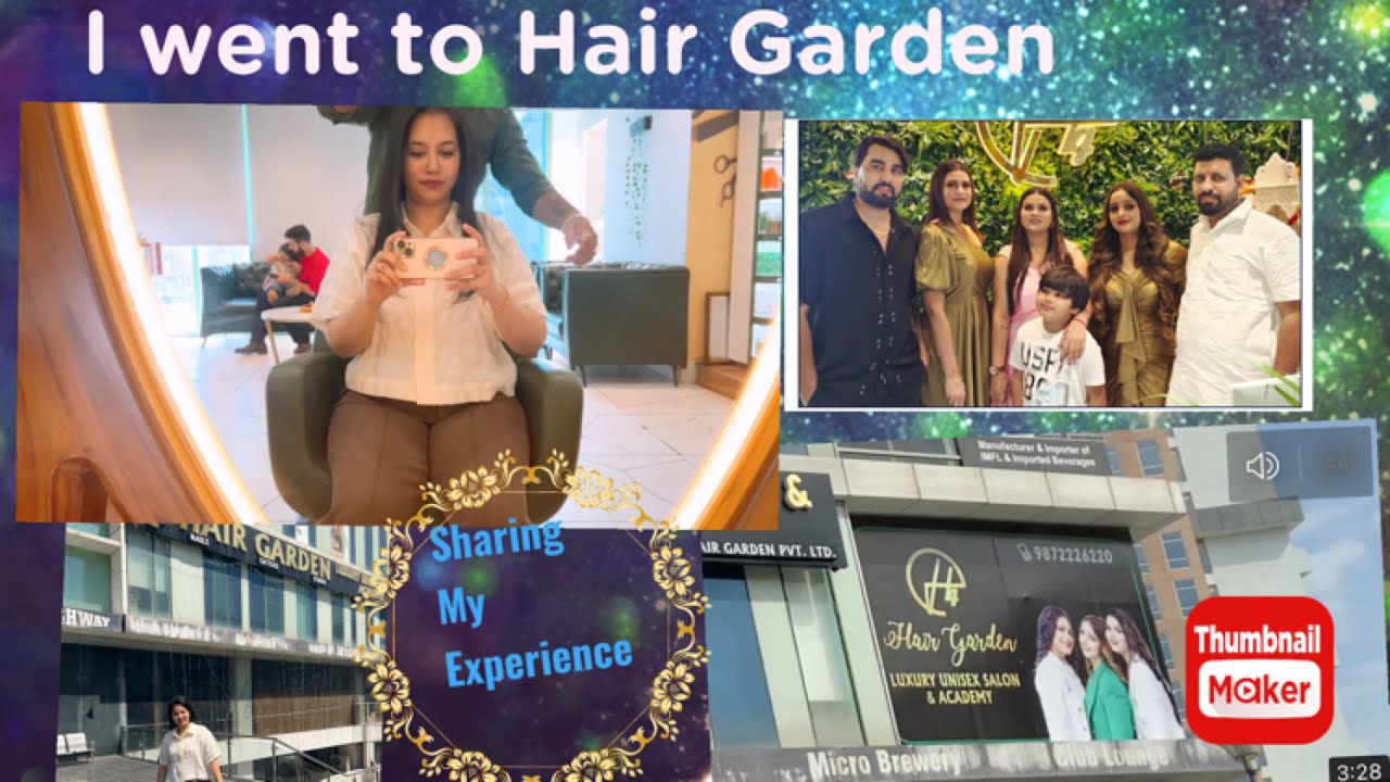I went to Hair Garden salon @armaanmalik2154 @FamilyFitnessChannel || my experience