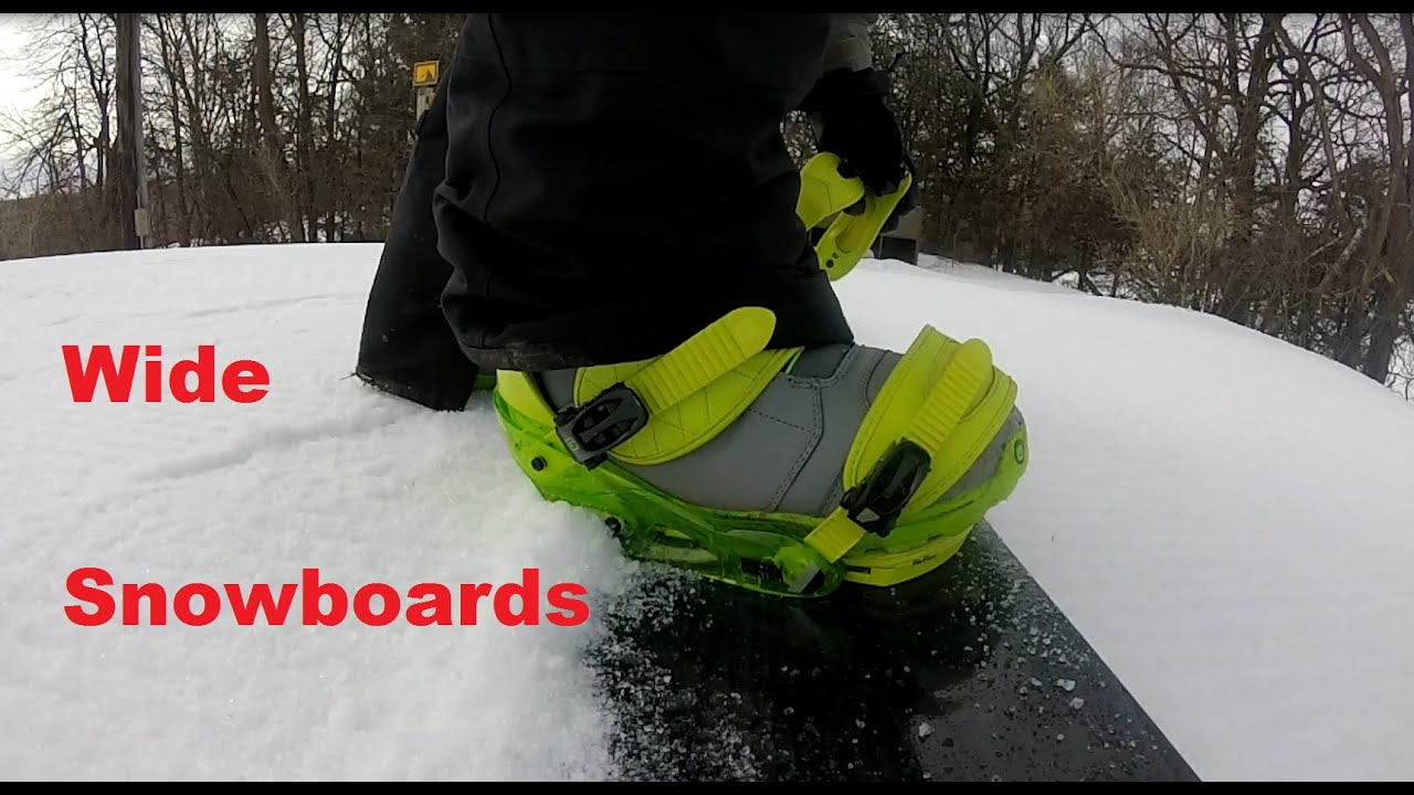 Wide Snowboard Test  Do You Need a Wide Snowboard for Size 11 12 or 13