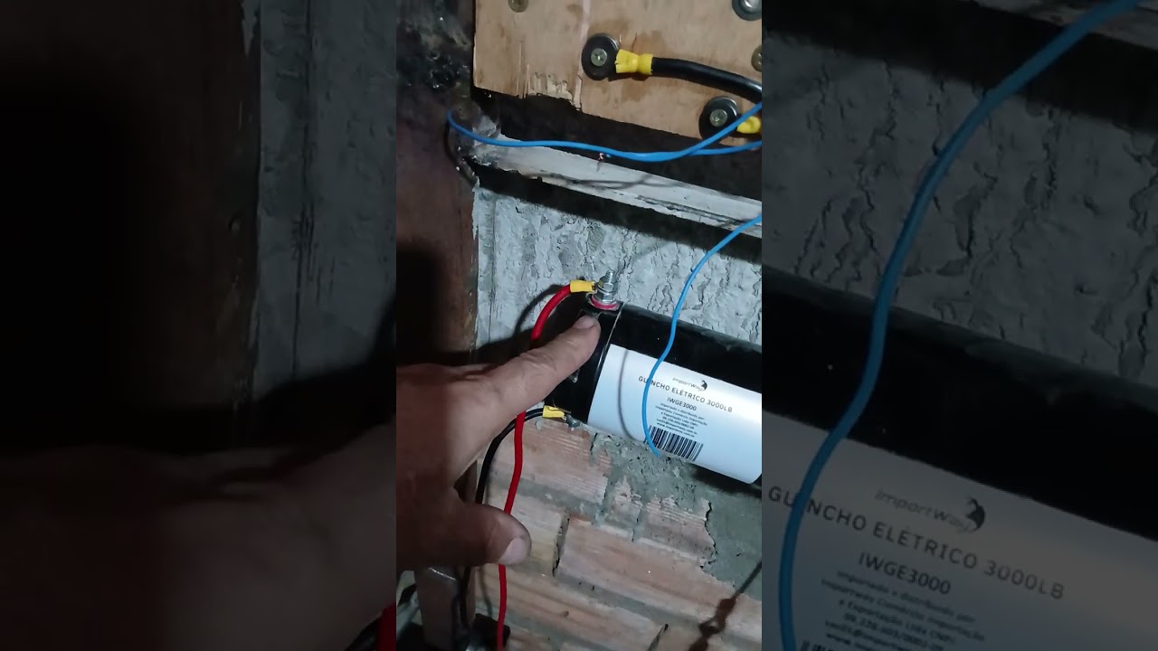 Elevador de carga caseiro fácil de montar, 12v, 1600kg de capacidade
