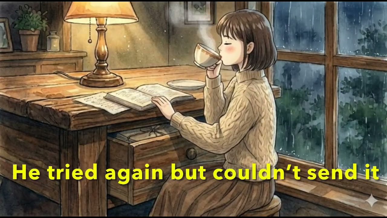 She Delivered a Letter Meant for Someone Else 💌 | Ghibli-Inspired Rain Story#ghibili #ghibliinspired