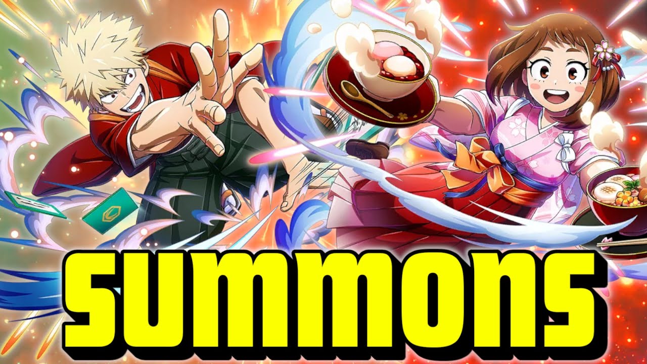 BAKUGO & OCHACO SUMMONS!! UR PULLS EVERY MULTI??? (My Hero Ultra Impact)