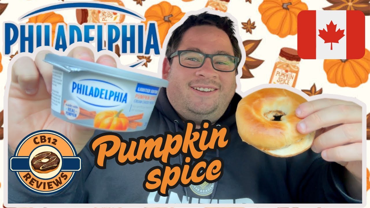 NEW LIMITED EDITION Philadelphia Pumpkin Spice Cream Cheese Review 🎃🍂 