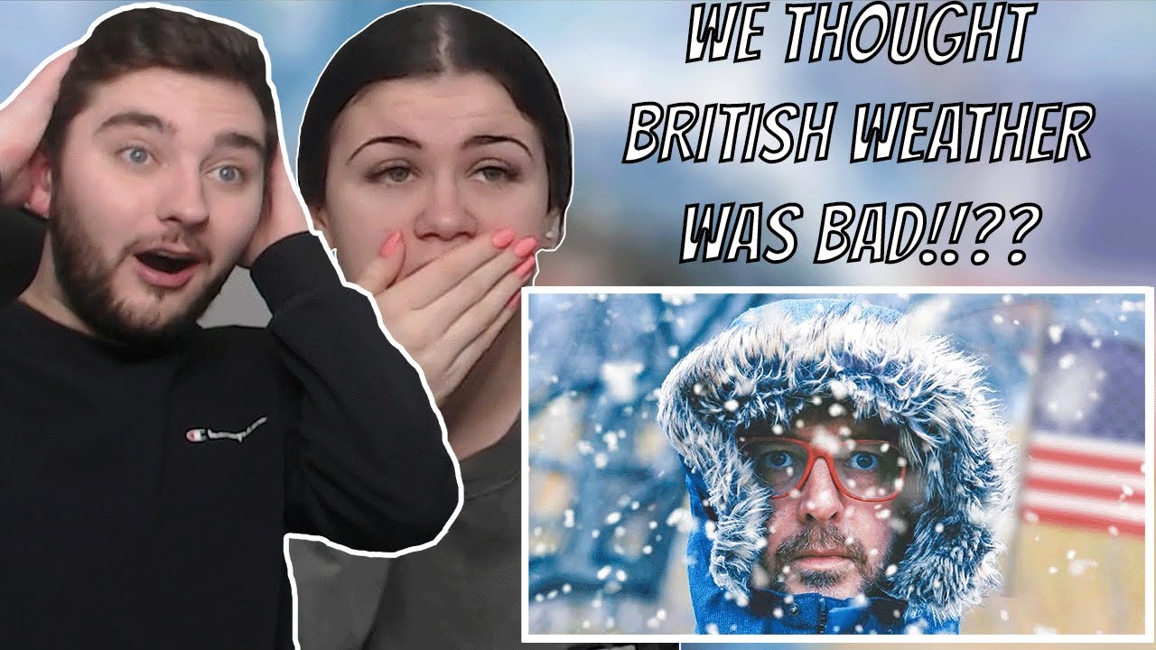 British Couple Reacts to British Blizzards Ain't Got Nothing on America
