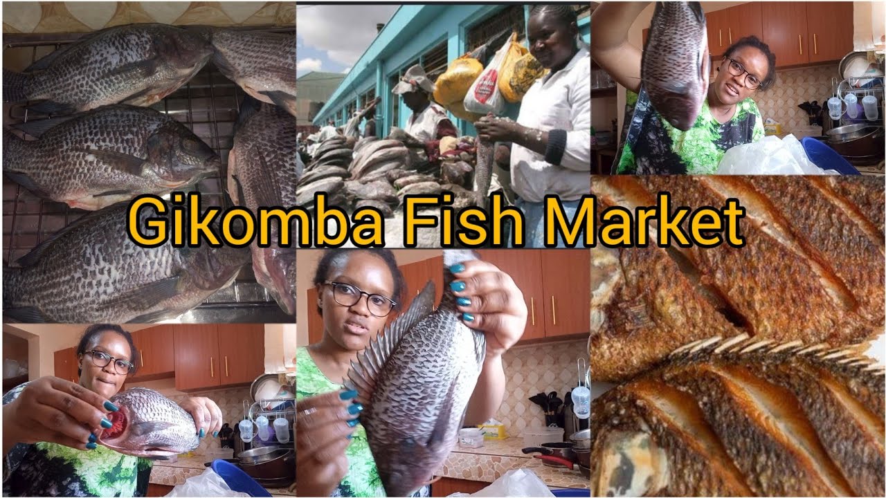 Where to Buy Affordable Fresh Fish in Gikomba *Baked Fish Recipe* 😋