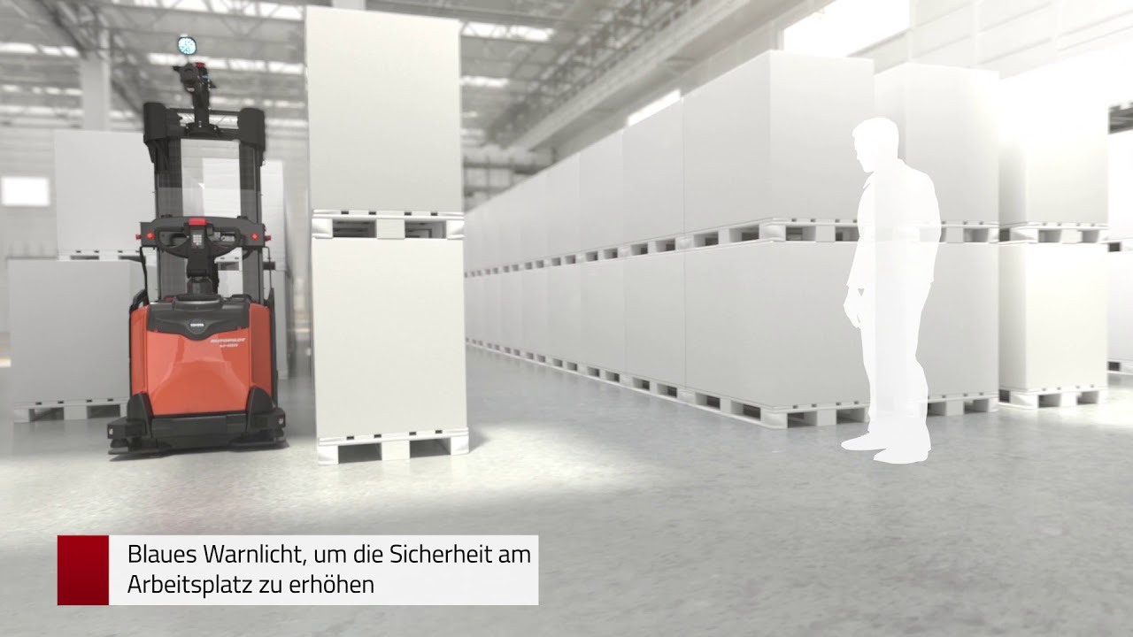 Automatisierte Blocklagerung mit Toyota