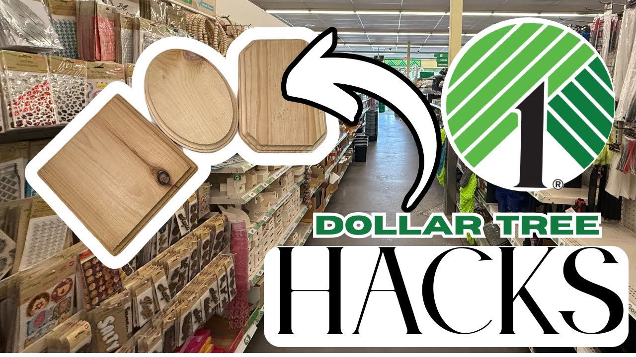 DOLLAR TREE WOOD PLAQUE HOME DECOR DIY IDEAS CRAFTS