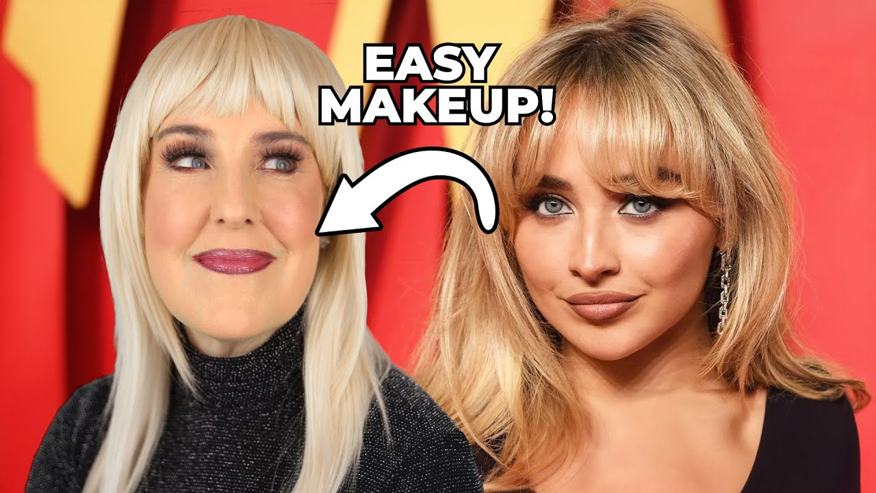 Sabrina Carpenter Makeup Tutorial:  Soft Glam Look | Step-by-Step Guide