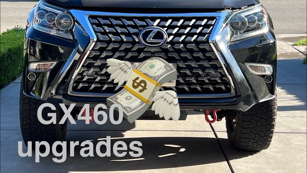 2014 Lexus GX460 front grille, body mount chop, KDSS poly bushings and serpentine belt replacement. 